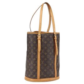 LOUIS VUITTON Monogram Bucket GM Shoulder Bag M42236 LV Auth ka2478