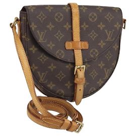 LOUIS VUITTON Monogram Chantilly MM Schultertasche M51233 LV Auth 171002