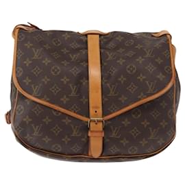 Borsa Saumur Louis Vuitton in tela Monogram 35