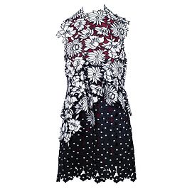 Self portrait Mini-Kleid mit Spitzenmuster von Self-Portrait