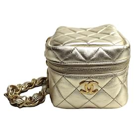 Bolso de mano Chanel Matelasse de piel de cordero