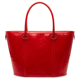 Borsa Tote in vernice rossa Diorissimo Trotter