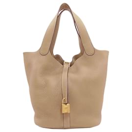 Borsa a mano Hermès Picotin Lock MM Trench