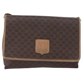 Céline Borsa a Spalla Celine Vintage Macadam in Tela e Pelle