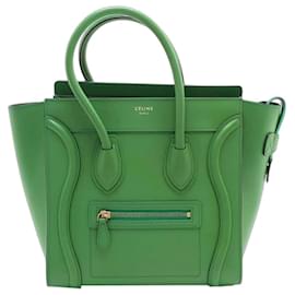 Borsa micro bagagli verde - Céline