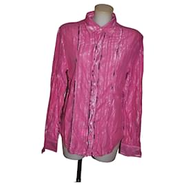 Camisa Just Cavalli de algodón rosa talla 44 IT