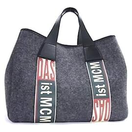 MCM Stadt Loden Tote Bag