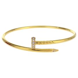 Cartier Juste un Clou 18K Yellow Gold with Diamonds Small