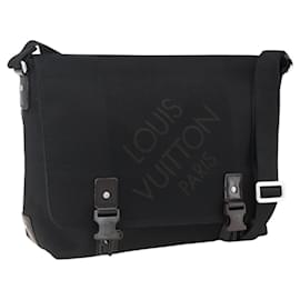 LOUIS VUITTON Borsa a Spalla Damier Geant Roux Nera M93079 LV Auth ka2536