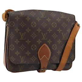 LOUIS VUITTON Borsa a Spalla Monogram Cartouchiere GM M51252 LV Auth ka2586