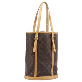 LOUIS VUITTON Borsa a Spalla Monogram Bucket GM M42236 LV Auth ka2440