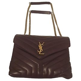 Saint Laurent Paris Loulou Schultertasche aus Lammleder