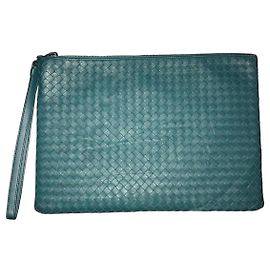 Pochette in pelle Intrecciato Bottega Veneta