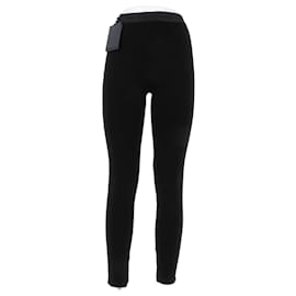 Schwarze Leggings mit Kaschmir - Fusalp