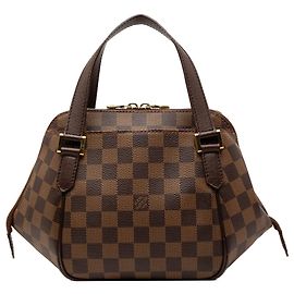 Louis Vuitton Belem PM in Damier Ébène Marrone
