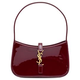 Saint Laurent Red Mini Patent Le 5 a 7