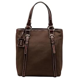 Bolso de lona marrón Celine - Céline