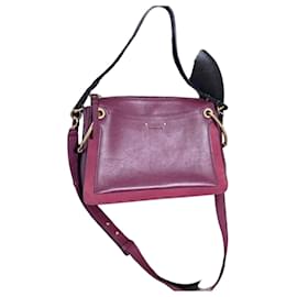 Borsa a mano Chloé Roy in pelle e camoscio
