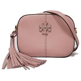 Borsa a Spalla McGraw Camera in Pelle Granulata Tory Burch