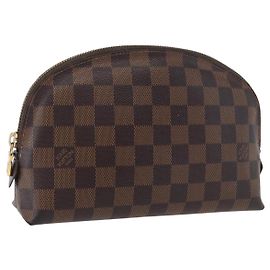 LOUIS VUITTON Pochette Cosmetica GM Damier Ebene N23345 Autentica LV LNZ262
