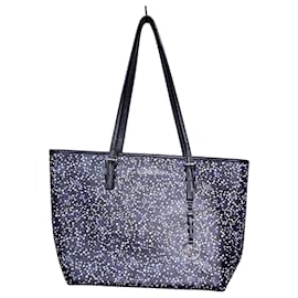 Sac Tote Michael Kors Jet Set Violet Lilas Étoiles