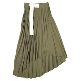 FALDA ENVOLVENTE CON PLEATS LEINWANDE DE POLIÉSTER - Autre Marque