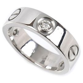 Anello Love in oro bianco 18K Cartier