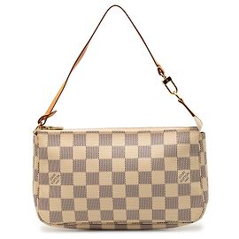 Pochette Accessoires Damier Azur Bianco Louis Vuitton