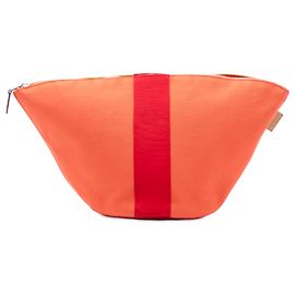 Hermès Orange Mini Toile Palmyre Tasche