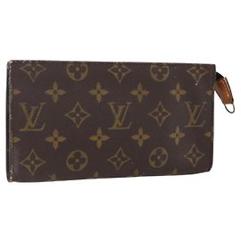 LOUIS VUITTON Monogram Bucket GM Accessory Pouch LV Auth ka2638