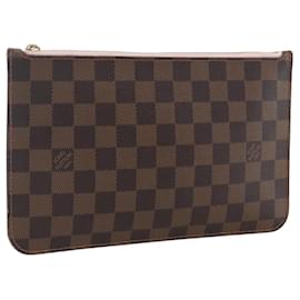 LOUIS VUITTON Pouch Neverfull MM Damier Ebene Auth LV ep13583