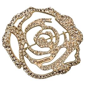 Bellissima spilla Blugirl di BLUMARINE a forma di rosa con cristalli