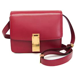 Borsa a spalla in pelle Celine Classic Box per donne - Céline