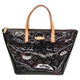 Borsa Louis Vuitton Monogram Vernis Bellevue PM in Amarante