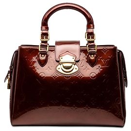 Louis Vuitton Rosso Monogram Vernis Melrose Avenue