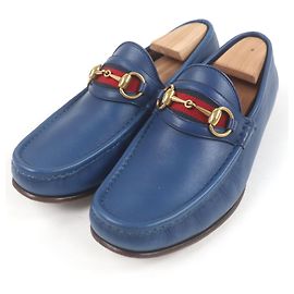 Gucci Lederloafers mit Horsebit