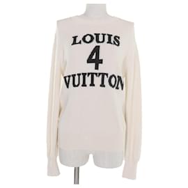 Top de manga larga de algodón de punto Louis Vuitton
