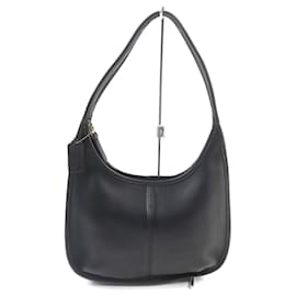Vintage Coach 9033 Ergo Shoulder Bag Black Leather ref.2618042