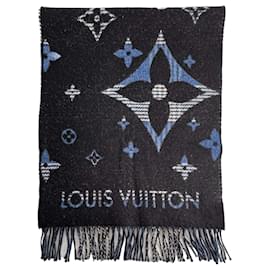 Louis Vuitton Sciarpa reversibile in lana e cashmere Monogram Galaxy