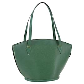 LOUIS VUITTON Borsa da Shopping Epi Saint Jacques Verde M52274 LV Auth 173655