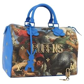 LOUIS VUITTON Collezione Masters RUBENS Borsa Speedy 30 Blu M43305 Auth 165359SM