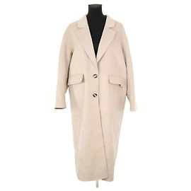 American Vintage Abrigo de lana beige