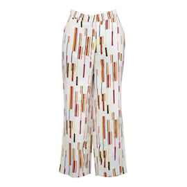 Prada Mehrfarbige Gestreifte Hose