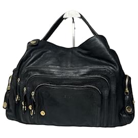 Borsa in pelle vintage Givenchy nera