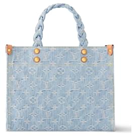 Louis Vuitton Let Go PM Borsa in denim blu