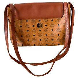 MCM Henrietta Borsa a Spalla Cognac