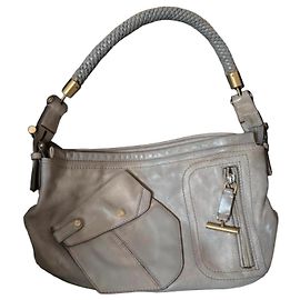 Borsa in pelle da donna Tod's in beige