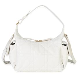 Borsa D-Dream media Macrocannage in agnello latte Christian Dior