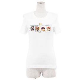 Dolce & Gabbana Camiseta de algodón con logo DG Dolce&Gabbana
