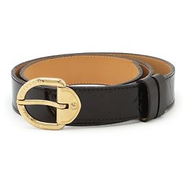 Cintura in pelle Monogram Vernis di Louis Vuitton